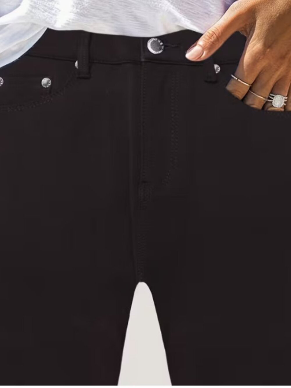 Chocolate Brown Skinny Pants – Size L (12) – Like New